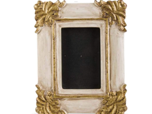 Load image into Gallery viewer, Antique and Cream Ornate Photo Frames