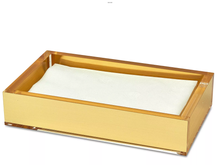 Load image into Gallery viewer, Acrylic Towel Tray Gold