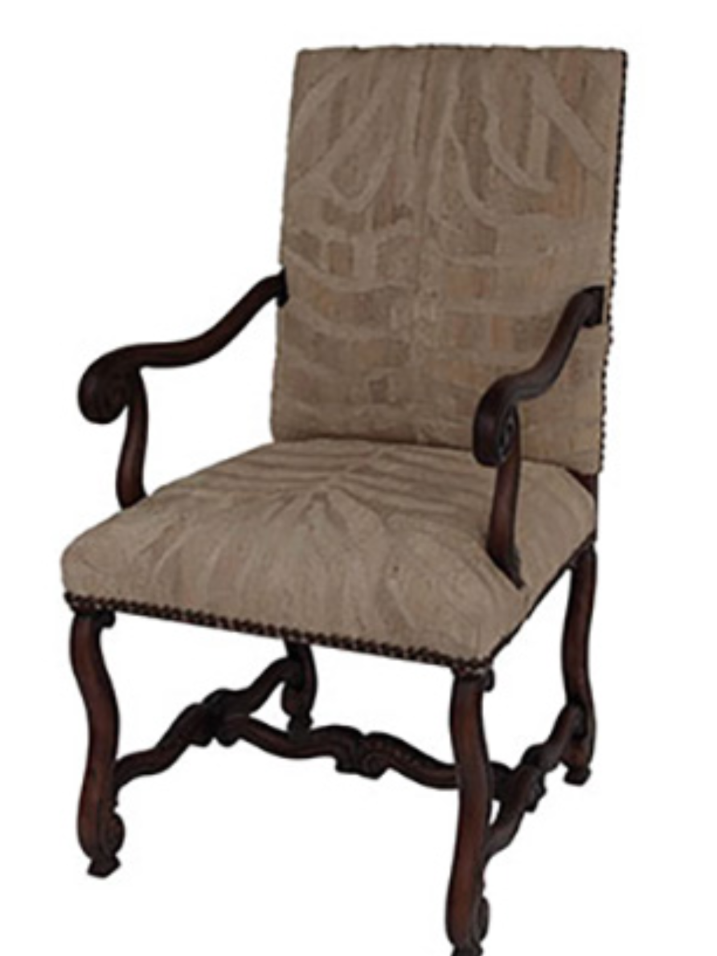 Silk & Cream Zebra Chair