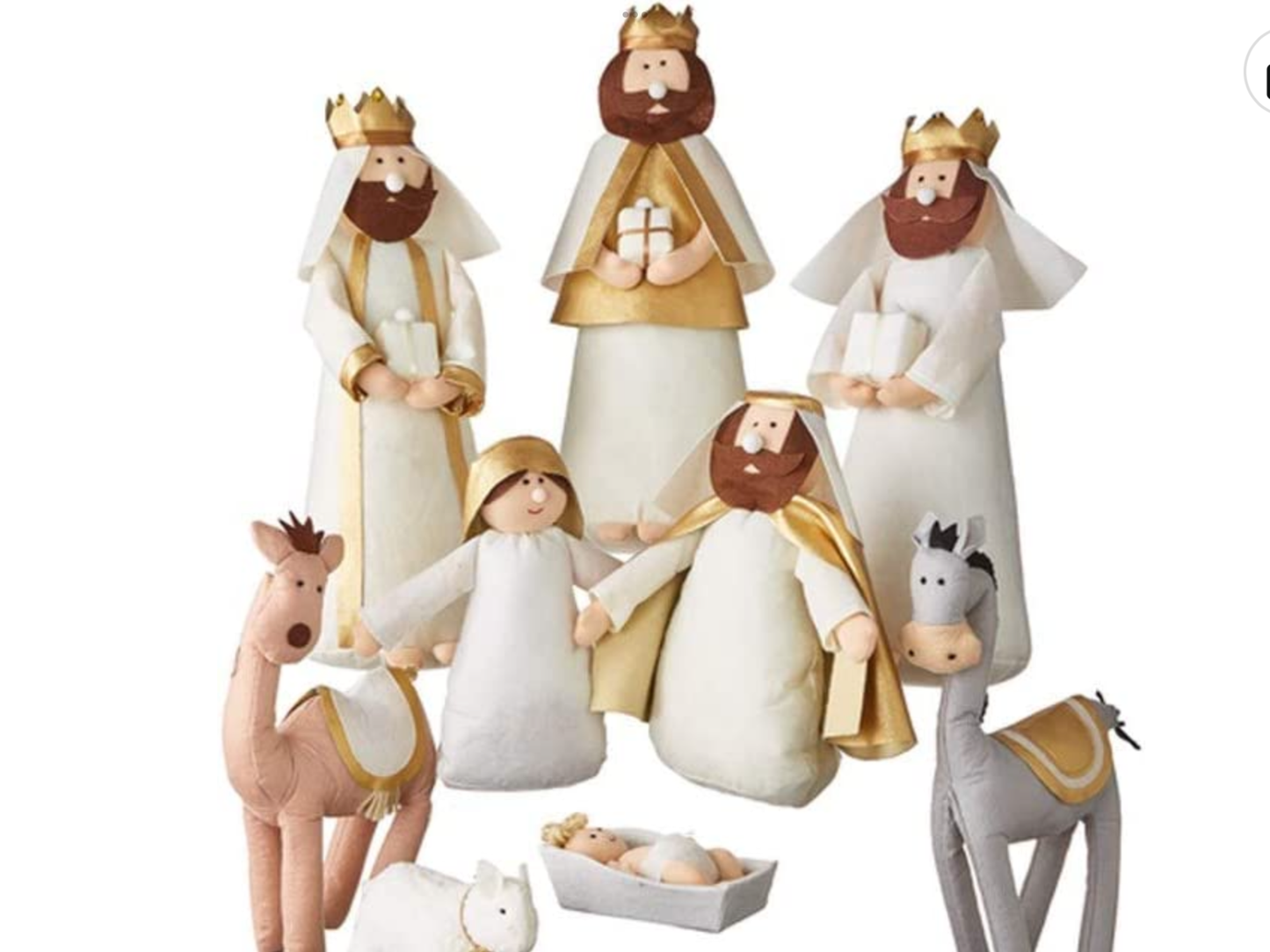 Oh Holy Night 15.5-inch Nativity Figurine, Set of 9