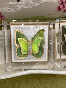 6”x6” colorful butterflies