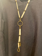 Load image into Gallery viewer, Bone Bolo Necklace