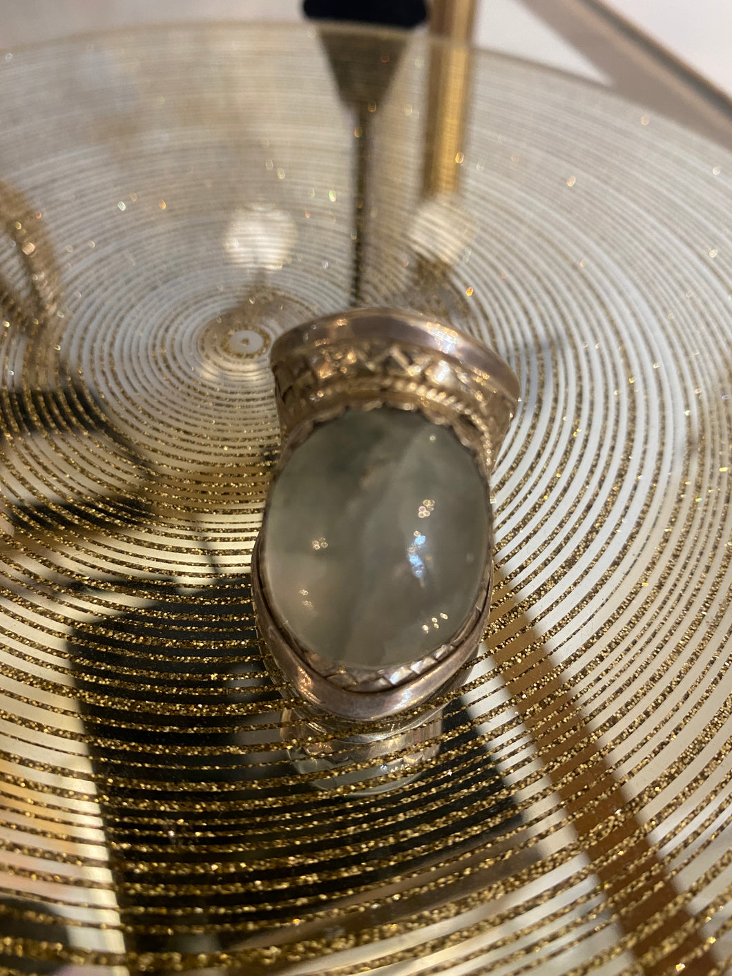 Sterling Ring W/Stone