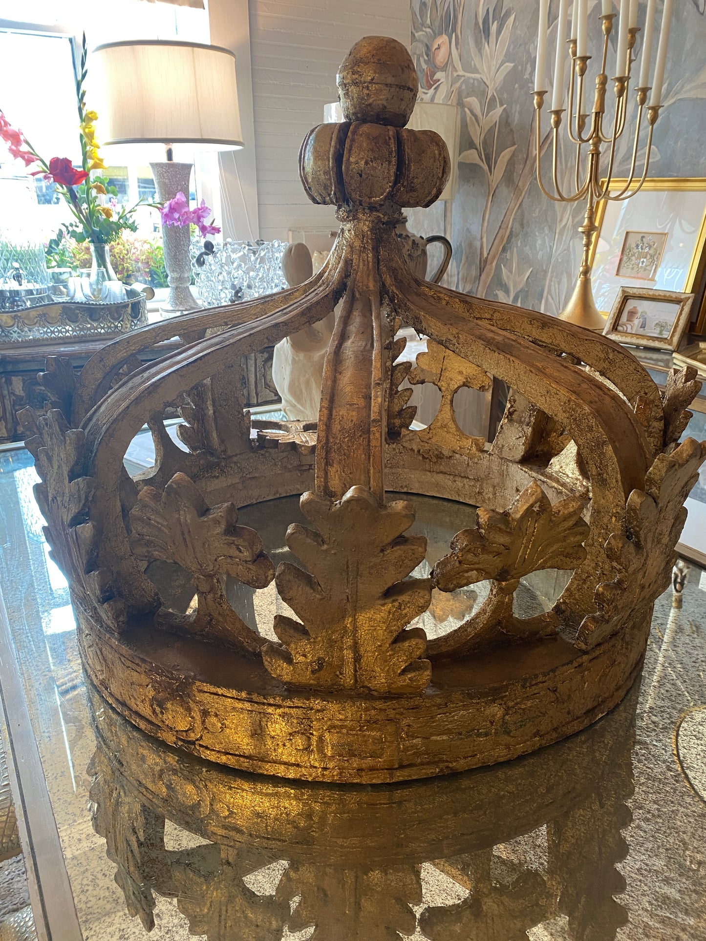Wooden Crown Large