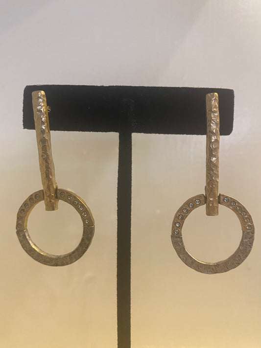 Gold Rin Fupu Earrings