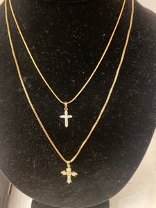 Necklace W/ Cross Pendant