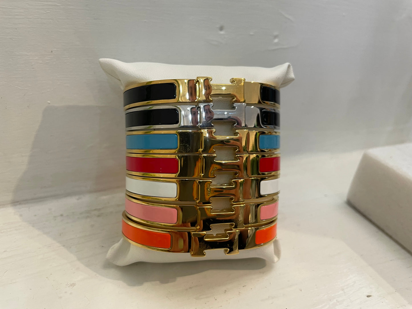 Multicolor Hermes Inspired Bracelets