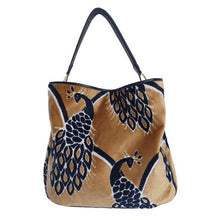 Load image into Gallery viewer, Velvet Peacock Purse