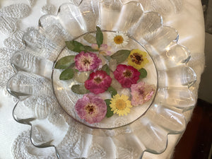 Pressed Flower Plate