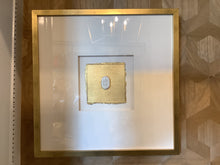 Load image into Gallery viewer, Intaglio Art On Gold Leaf 17x17