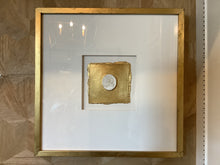 Load image into Gallery viewer, Intaglio Art On Gold Leaf 17x17