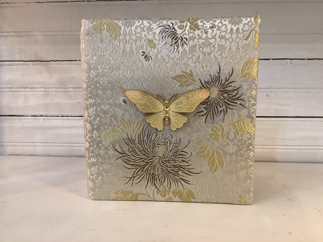 Silk Album With Butterfly