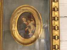 Load image into Gallery viewer, Gold Framed Mother &amp; Child Art