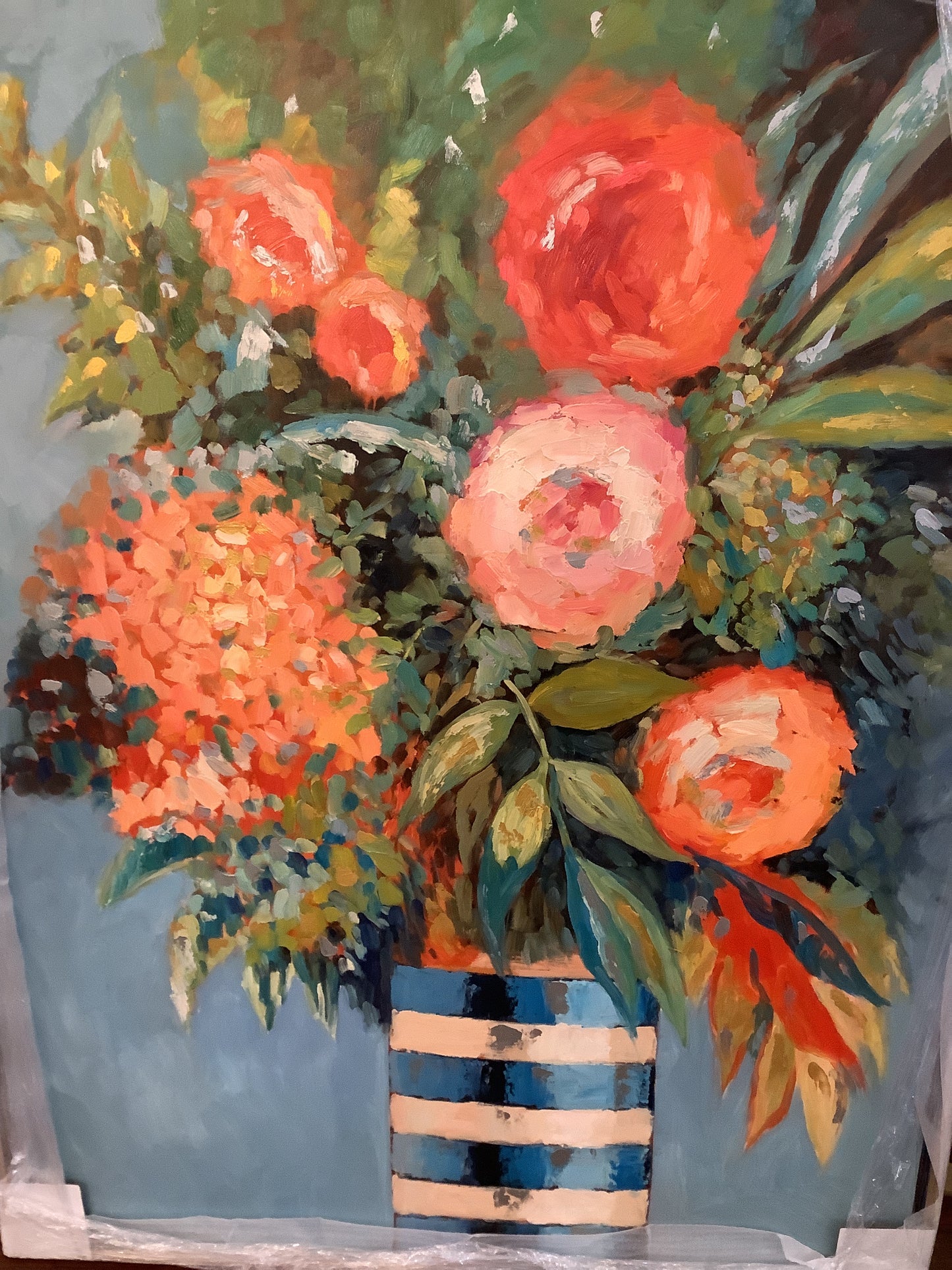 Flower Bouquet In Vase Art